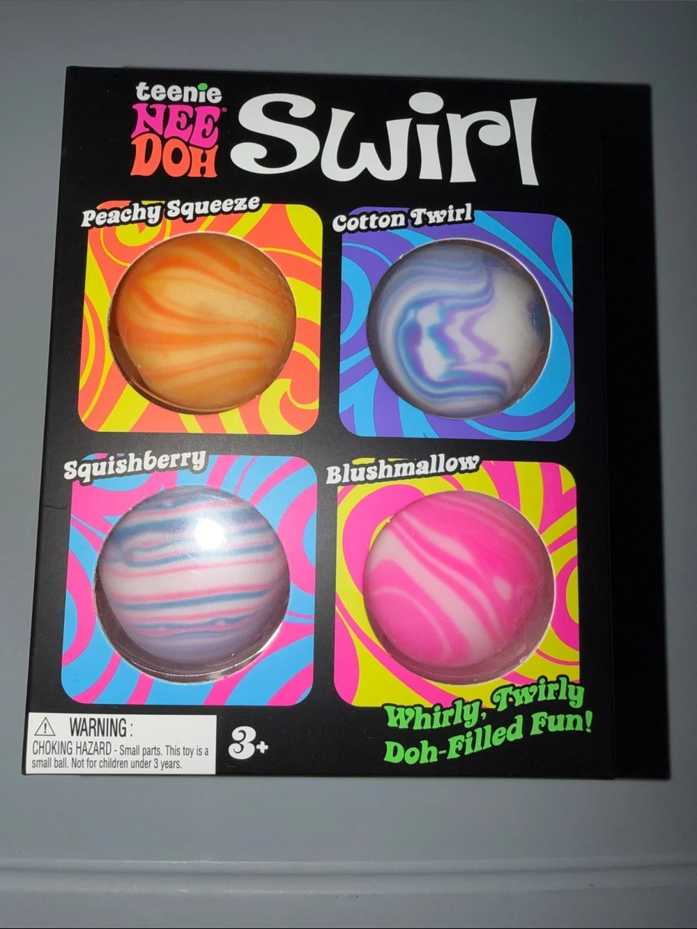 Authentic NEE DOH Swirl 4pk